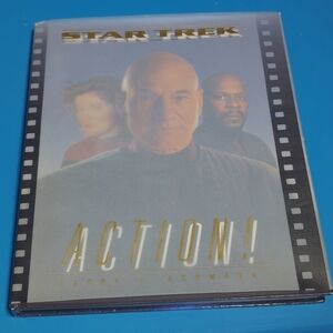 Star Trek "Action!" Hardcover Book - The Next Generation